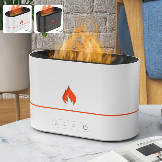 Relaxing flame Colourful humidifier - TonicTrove