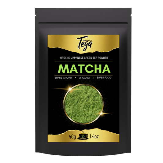 Tega Organic Japanese Matcha Green Tea Powder 40g - TonicTrove