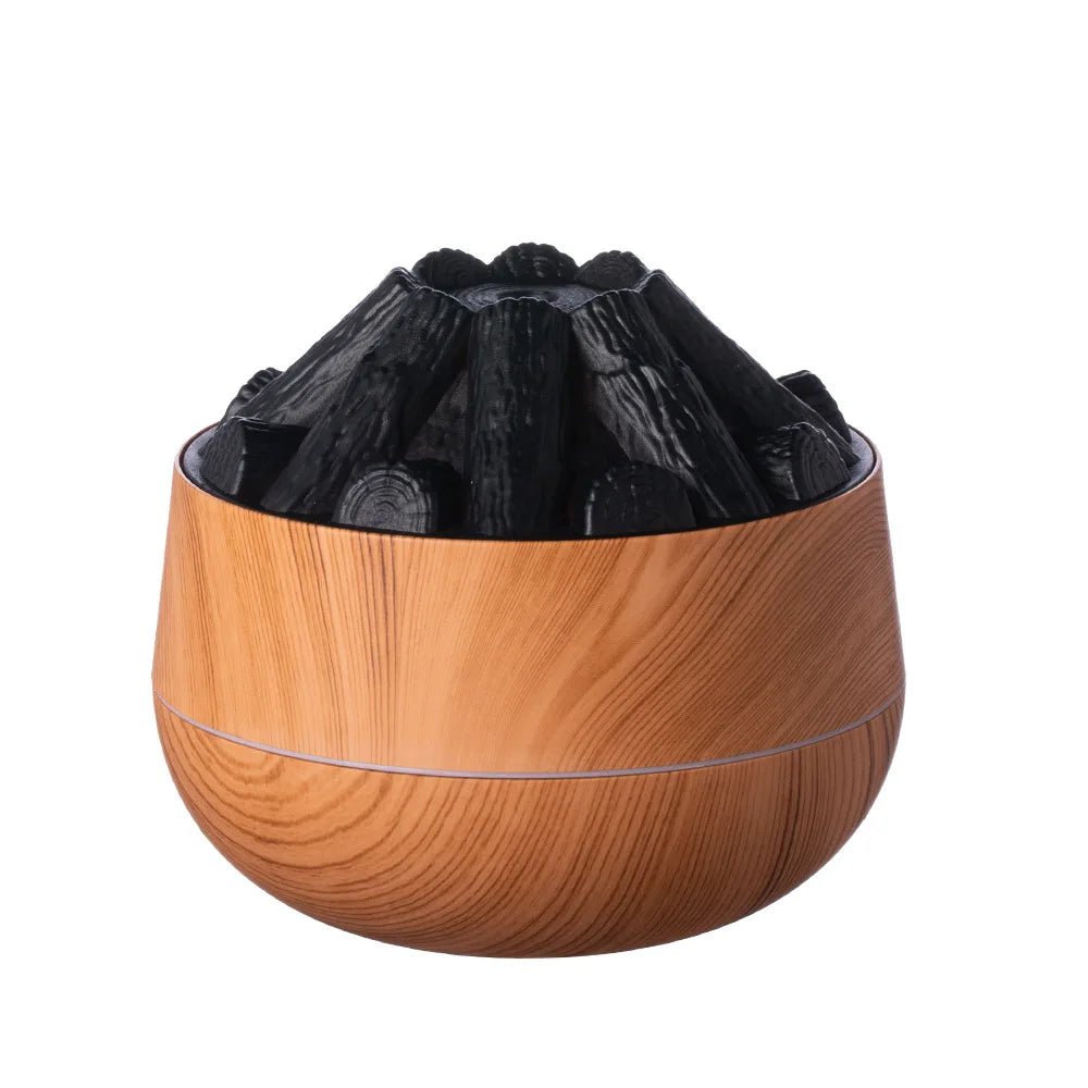USB Mini Home Small - Scale Aromatherapy Humidifier with Flame Simulation, Customized Gift Portable Essential Oil Diffuser - TonicTrove